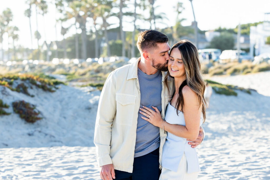 Coronado Beach Proposal Photographer | CJ + Veronica's Surprise Family Reveal Coronado beach proposal photographer 6
